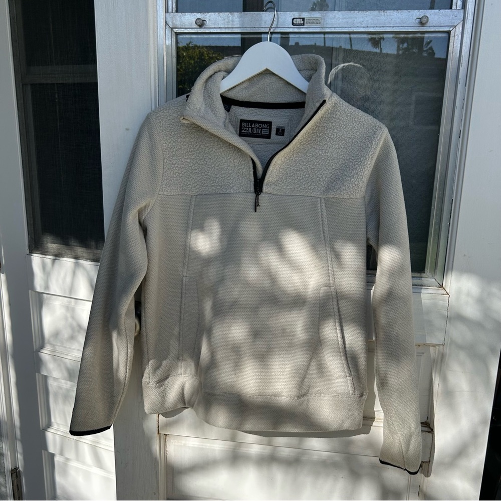 Billabong A/DIV Mock-Neck Half Zip Fleece Sweatshirt